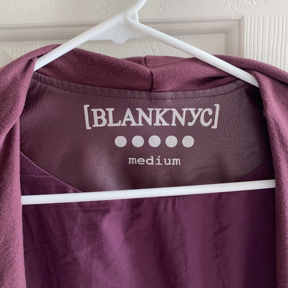 [Closet Clear Out] Blank NYC Private Practice Faux Leather Moto Jacket - Picture 4 of 7